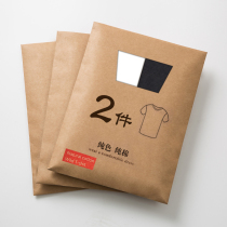 HKRUT short sleeve mens T-shirt cotton Korean solid color base shirt summer clothes boys trend big size shirt