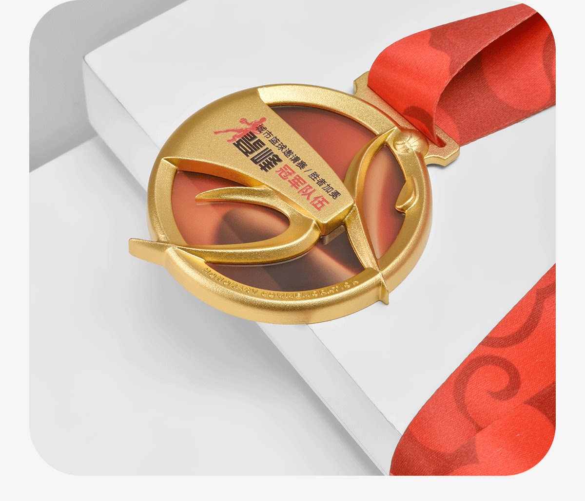 Заказной трофеи/медали/награды/сертификаты 奖牌定制运动篮球足球乒乓球跑步游泳比赛金银挂牌荣誉奖章订做 Five distinctions still products