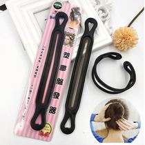 Meatball head curler 2020 new Japanese and Korean flower bracts hair styling artifact headwear hair head