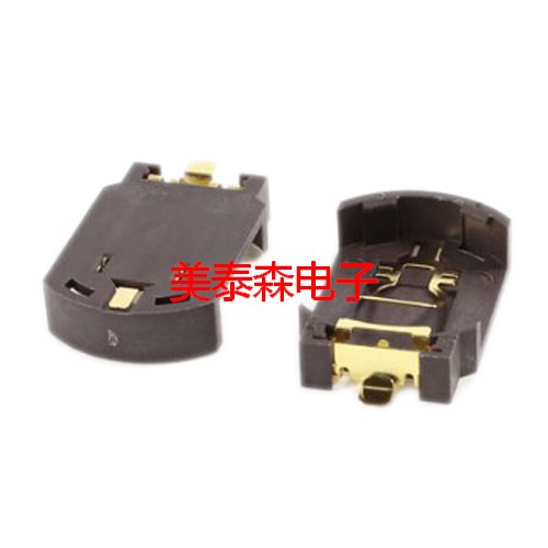 BS-8 Gold Plated 3V CR2032 CR2025 SMD Battery Holder Button Battery Gold Plated Battery Holder