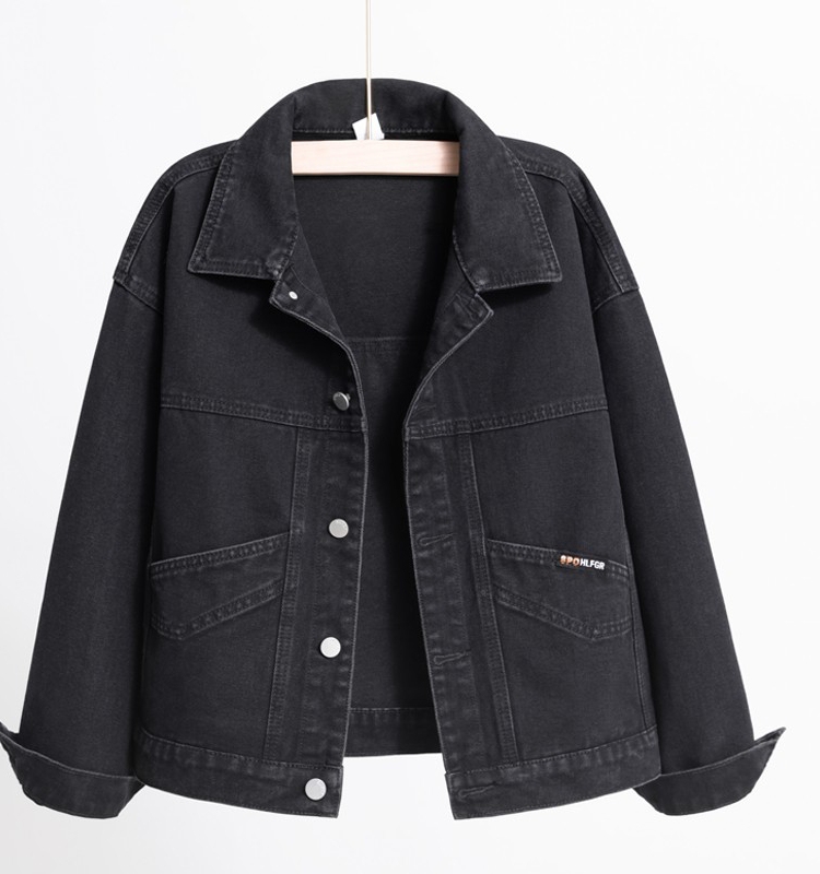 Trendy Brand Cvy Denim Jacket for Women 2026 Spring and Autumn Korean Style Fashionable Loose Versatile Short Jacket Top