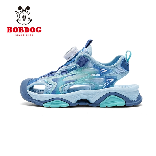 Туфли для мальчиков, летние сандалии, детская сумка, детская спортивная пляжная обувь, подходит для подростков, мягкая подошва