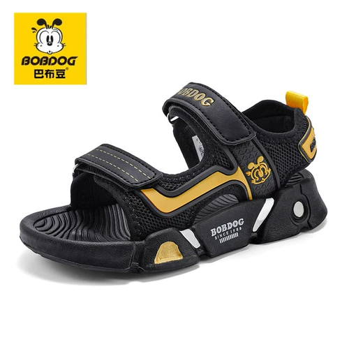 Летние нескользящие сандалии для мальчиков, пляжная обувь, мягкая подошва, подходит для подростков
