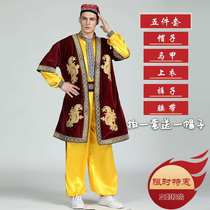 New Xinjiang mens clothing Xinjiang ethnic costumes folk dance costumes and costumes Uyghur ethnic costumes