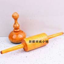 Xinjiang features a pancake tool suit with a pancake pillow pancake Needle Rolling Pin 3 sets to make a pancake tool to hit a crusty bag