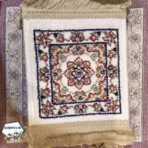 Xinjiang Carpet Thickened Silk Cotton Blend Rug Car Armrest Pad Tea Cup Cushion Disc Mat Square Small Blanket