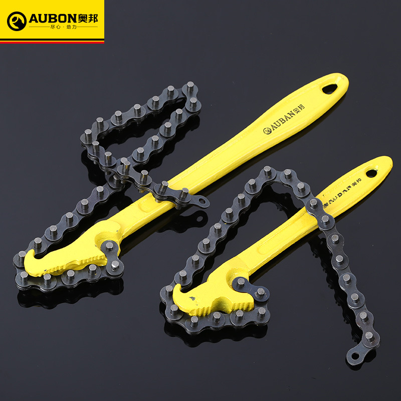 Chain filter wrench Auto repair oil chain wrench Spray oil filter wrench
