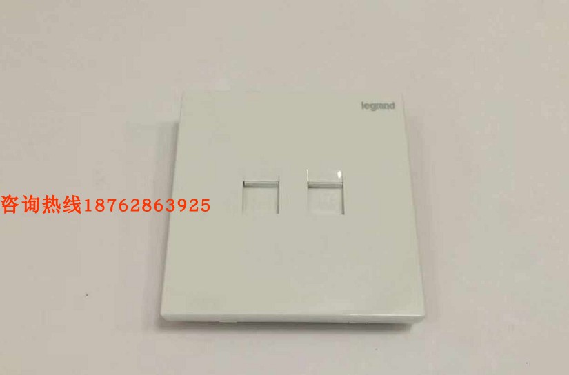 TCL Roglang switch socket Yijing Yulan white series Two pairs of two-mouth information Super five types of computer plugging
