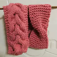 Красная повязка на голову, плетеный набор материалов, 2 шт