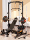 Pinjian Squat Bench Press Power Rack Fitness Home-Use Multi-Functional All-In-One Home High Pull-Down Comprehensive Training Equipment