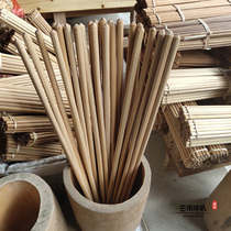 Dai Clan Dpa Handmade Polished Natural Green Bamboo Chopsticks Bailing Hot Pot Fried Oil Strips Long Chopsticks Yunnan Dehong Characteristics