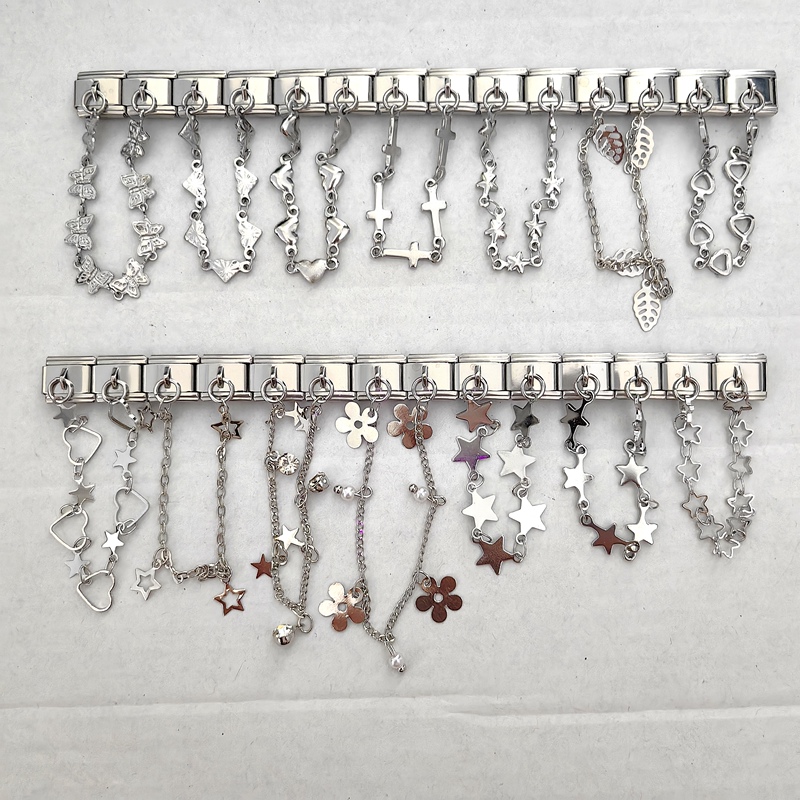Module Bracelet Cross-Border Hot-Selling Bracelet Chain Series DIY Splicing and Disassembly Bracelet Module Bracelet Cross-Border Hot-Selling Bracelet Chain Series DIY Splicing and Disassembly Bracelet