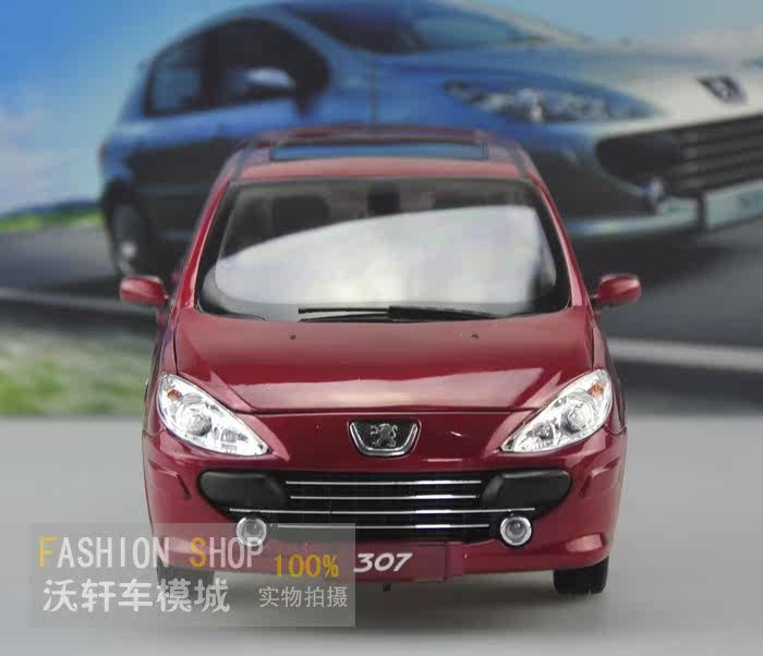 Купить Модель машины На 1: 18 оригинальный Dongfeng Пежо 307 Пежо 307 ...