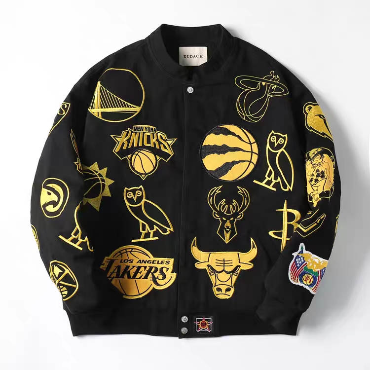 Dudack Kobe Bryant Lakers Logo Ovo Drakexnba Jeff Hamilton Team Icons Jacket