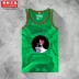 Kimura Sanshe không tay in áo thun thể thao giản dị vest nam cotton mùa hè vest rộng vai xu hướng - Áo vest cotton Áo vest cotton