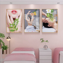 Beauty salon wall decoration high-end health club background wall painting Khan steam Hall oxygen bar room layout mural