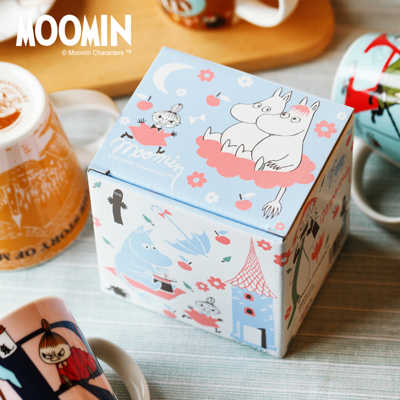 Finland Moomin Moomin cartoon ceramic cups of coffee cup milk cup keller cup express imported from Japan