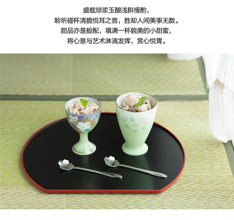 Nhật Bản nhập khẩu gốm đỏ rượu vang rượu sake rượu vang trắng rượu vang cốc cốc tráng miệng cốc kaiseki ẩm thực cao đốt cháy shochu - Rượu vang ly rượu vang rona