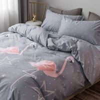 Ký túc xá sinh viên độc thân ký túc xá đơn lẻ1,5 × 2.0 cô gái 1,8m giường đôi 200x230 chăn mùa hè - Quilt Covers chăn điện