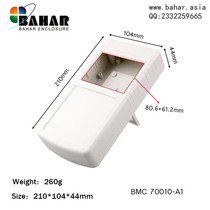 Bahar housing instrument instrument instrument watch with window plastic housing portable handheld high quality box BMC70010