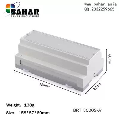 Equipment PLC meter housing relay box control box standard flame retardant guide rail outer box BRT80005-A1 2 3