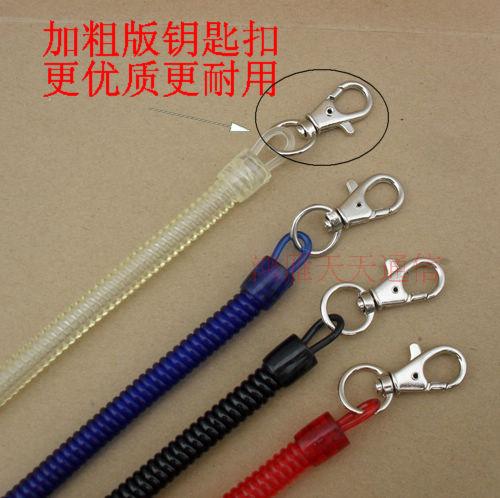 Nhà máy cung cấp trực tiếp các phụ kiện điện thoại di động vào mùa xuân dây buộc silicone thu vào chống trộm chuỗi điện thoại di động miễn phí vận chuyển Kích mùa xuân chiều dài kéo - Phụ kiện điện thoại di động op lung