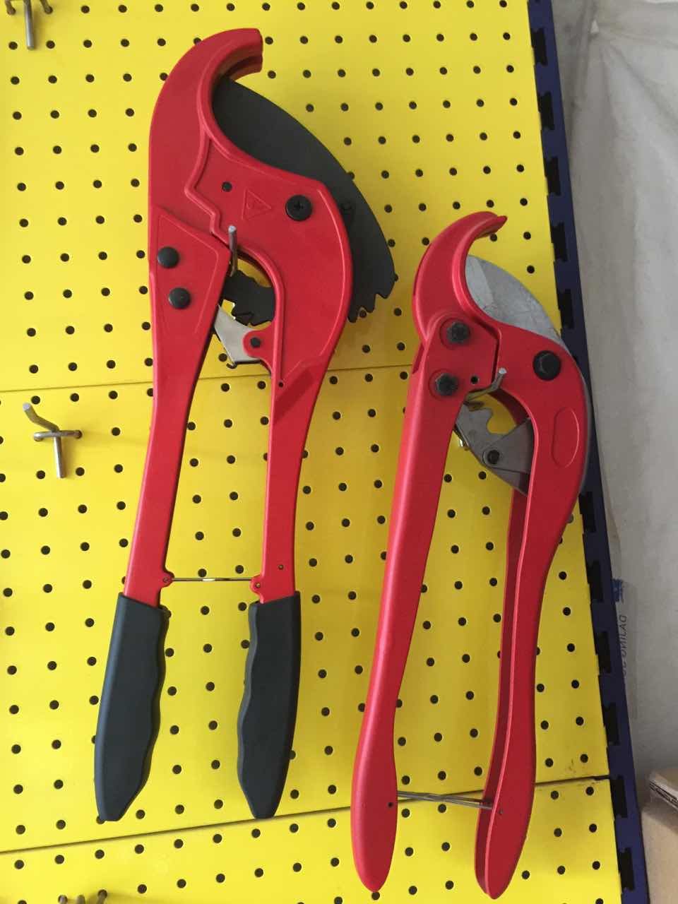 Heavy-duty PPR card type PPR63 75mm large-caliber scissors cutter aluminum-plastic pipe PE shear plastic water pipe tool