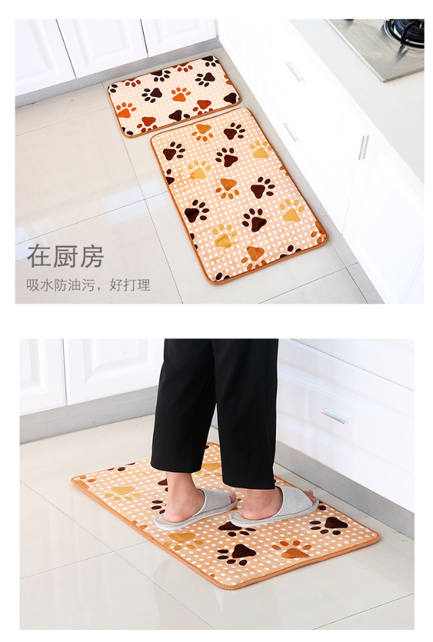 Cửa phòng ngủ cửa ra vào thấm sàn thảm nhà bếp mat phòng tắm phòng tắm mat giường bên nhà dài thảm mat thảm xốp dày 5cm