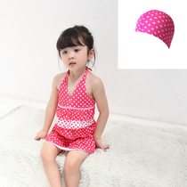 Girls swimsuit split sexy baby princess skirt pants Small medium and large childrens swimsuit Swimsuit Childrens bikini