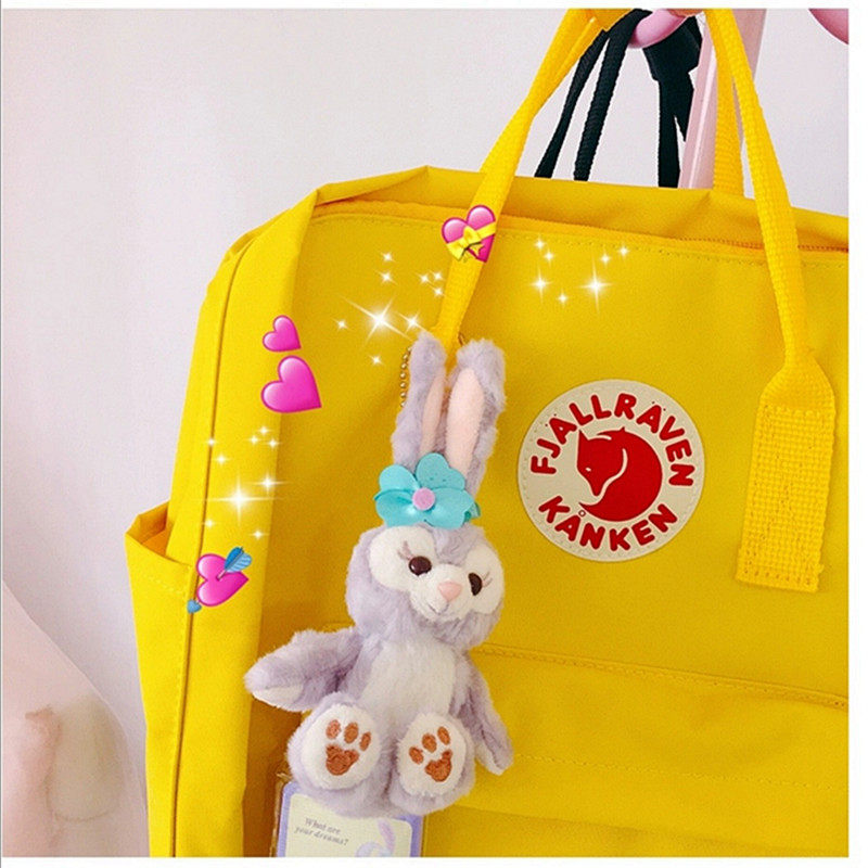 Cute Star Delu Stella Rabbit hanging jewelry School bag Keychain Brooch Plush doll doll ins tide