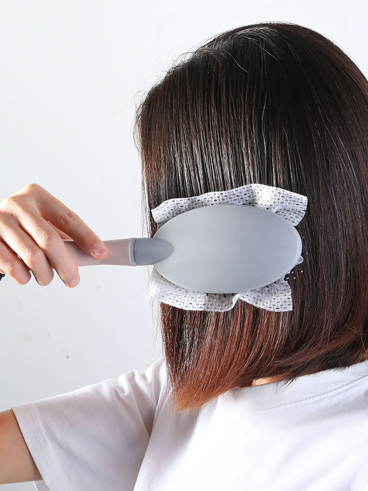 Air Cushion Comb Cleaning Net Cleaning Tool Cleaning Brush Air Bag Comb Cleaner Hair Cleaning Sheet Hair Comb Protection Paper