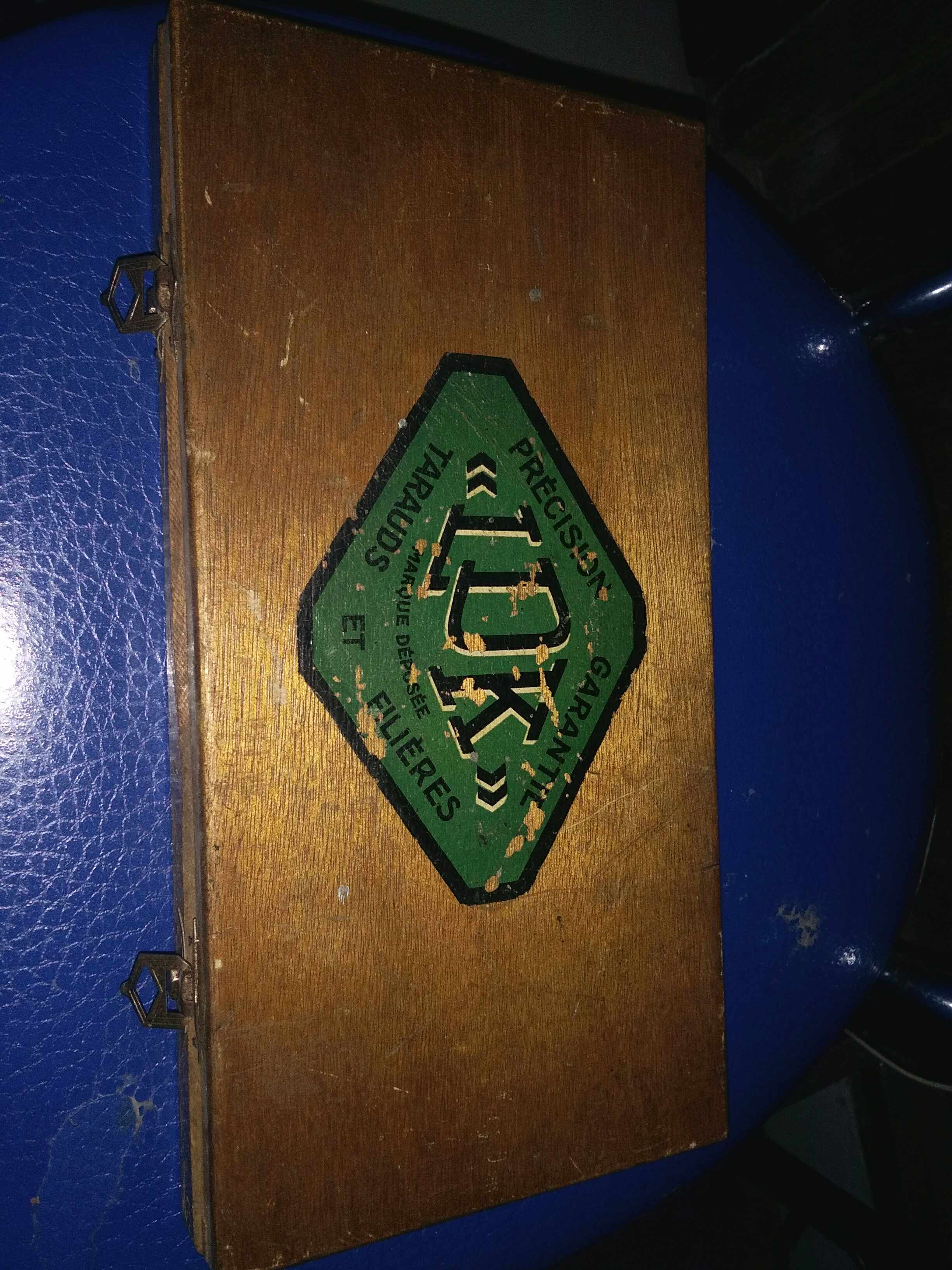 Western precision instrument high-quality steel French 1930 LDK old bolt and nut making tool