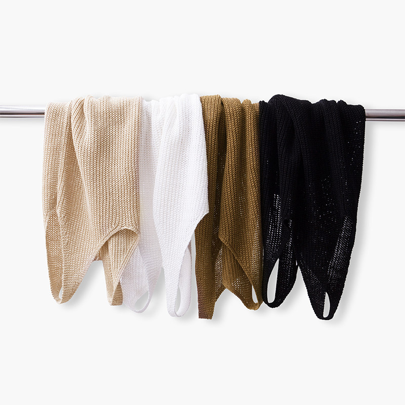 A small amount of spot Australian single natural comfortable cool thick needle linen simple V-neck sleeveless knitted vest summer h