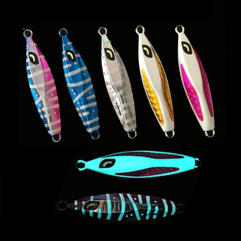 KARASU open pull speed iron plate false bait Speed Star South oil iron plate 150-450g slow rocking iron plate bait