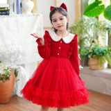 Осеннее детское платье, юбка, осенний наряд маленькой принцессы для девочек, юбка-пачка