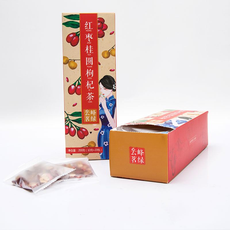 云峰茗绿红枣桂圆枸杞茶养生花茶组合_网红优惠券