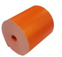 Orange thermal cashier paper 57*50 Meituan takeaway printing receipt paper custom advertising LOGO printing 80MM paper