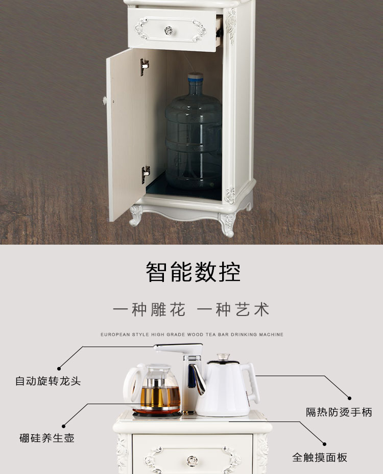 Mỹ Lingda hộ gia đình châu Âu gỗ tự động máy pha trà nước nóng lạnh thẳng đứng máy nước nóng lạnh máy lọc nước hãng nào tốt