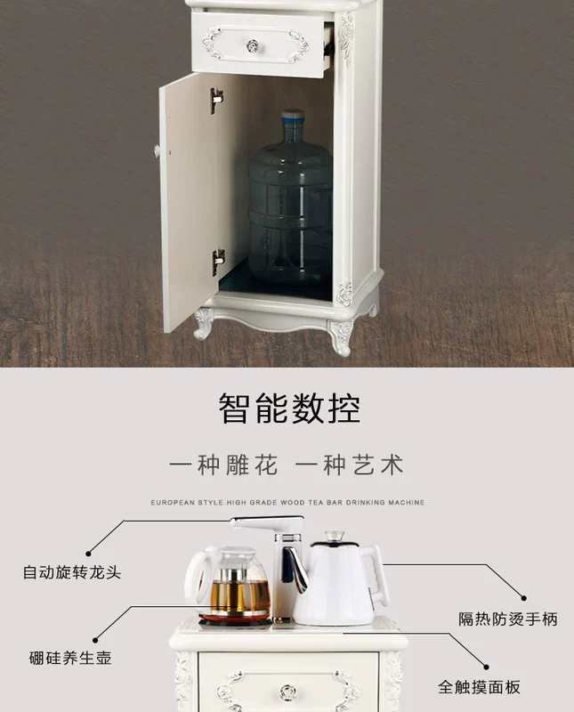 Mỹ Lingda hộ gia đình châu Âu gỗ tự động máy pha trà nước nóng lạnh thẳng đứng máy nước nóng lạnh may loc nuoc nong lanh