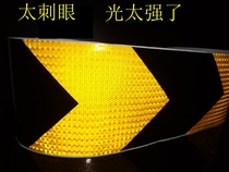(Crystal drill grade) reflective tape super bright guide reflective arrow Garage Guide reflective tape 30cm * 50m