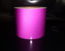 Reflective warning tape purple reflective tape purple reflective dash tape purple pipe ribbon 10cm*46m