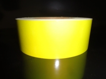 Fluorescent yellow reflective tape internship yellow reflective sticker fluorescent yellow scribe tape reflective warning tape 5cm