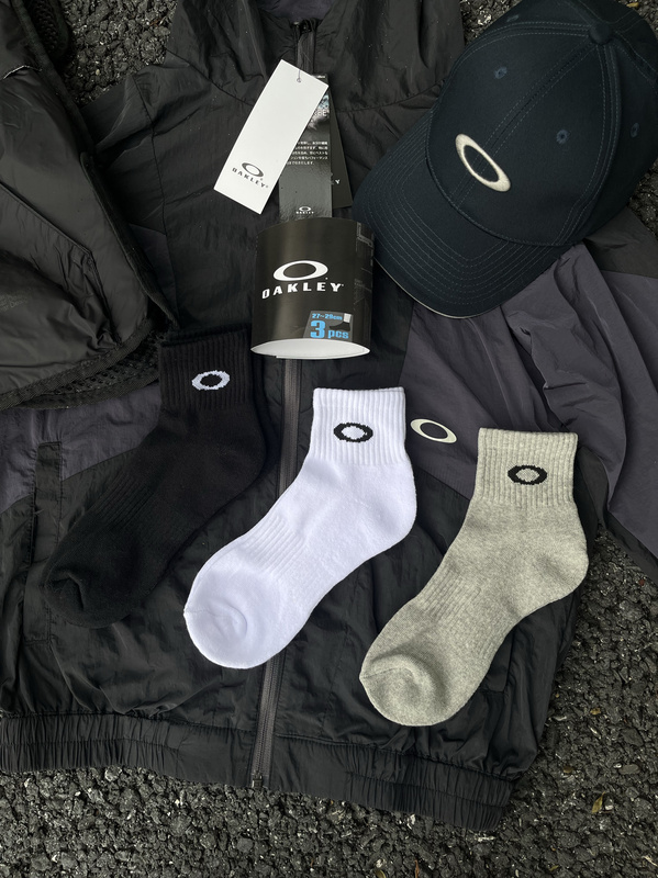 Oakley Sports Pure Cotton Socks with Thick Soles, Outdoor Hiking and Cycling Socks, Oakley Socks Oakley Sports Pure Cotton Socks with Thick Soles, Outdoor Hiking and Cycling Socks, Oakley Socks