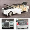 Rolls-Royce Phantom Model Car, Cullinan Model, Shiny Alloy Ghost Simulation Car, Collectible Pull-Back Toy Car