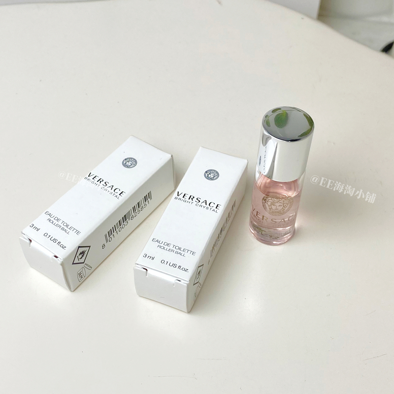 Sweet Girly Fragrance ~ Versace Crystal Pink Diamond Women's Light Fragrance Q Version 3ml Roll-On Edt