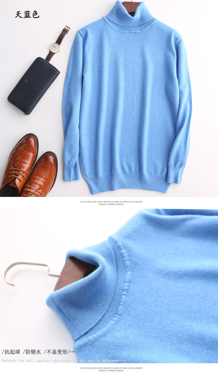 Mùa đông mới áo len cashmere dày của nam áo khoác da lộn nam