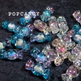 Мобильный телефон, брелок, бусины ручной работы, аксессуары, акриловый аксессуар, градиент