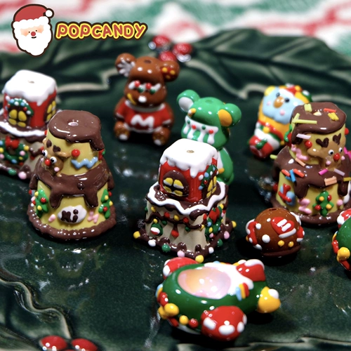 Рождественский аксессуар ручной работы, бусины, (Трансграничная торговля), ручная роспись