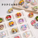 Милый акриловый аксессуар, дизайнерское ожерелье, DIY, ручная роспись