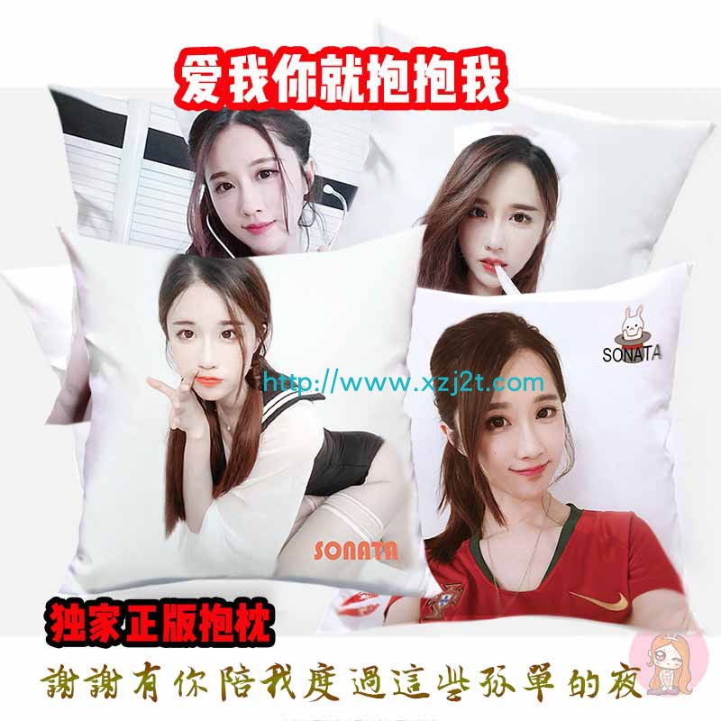 Little sister and so on you bring home Xuan Giants 2 Rabbit exclusive fans Pillow Short Plush Bifacial Printed Xuan Rabbit